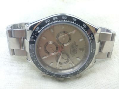 Rolex Daytona Gray Dial Black Ceramic bezel Mens Watch 42mm